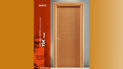 Tik Kaplamalı Kapı – SAN13